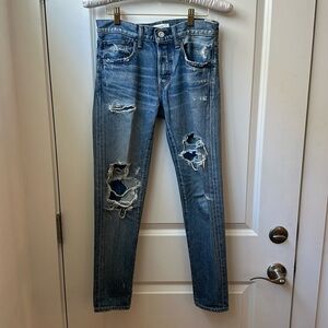Moussy Vintage Mid-rise skinny jeans